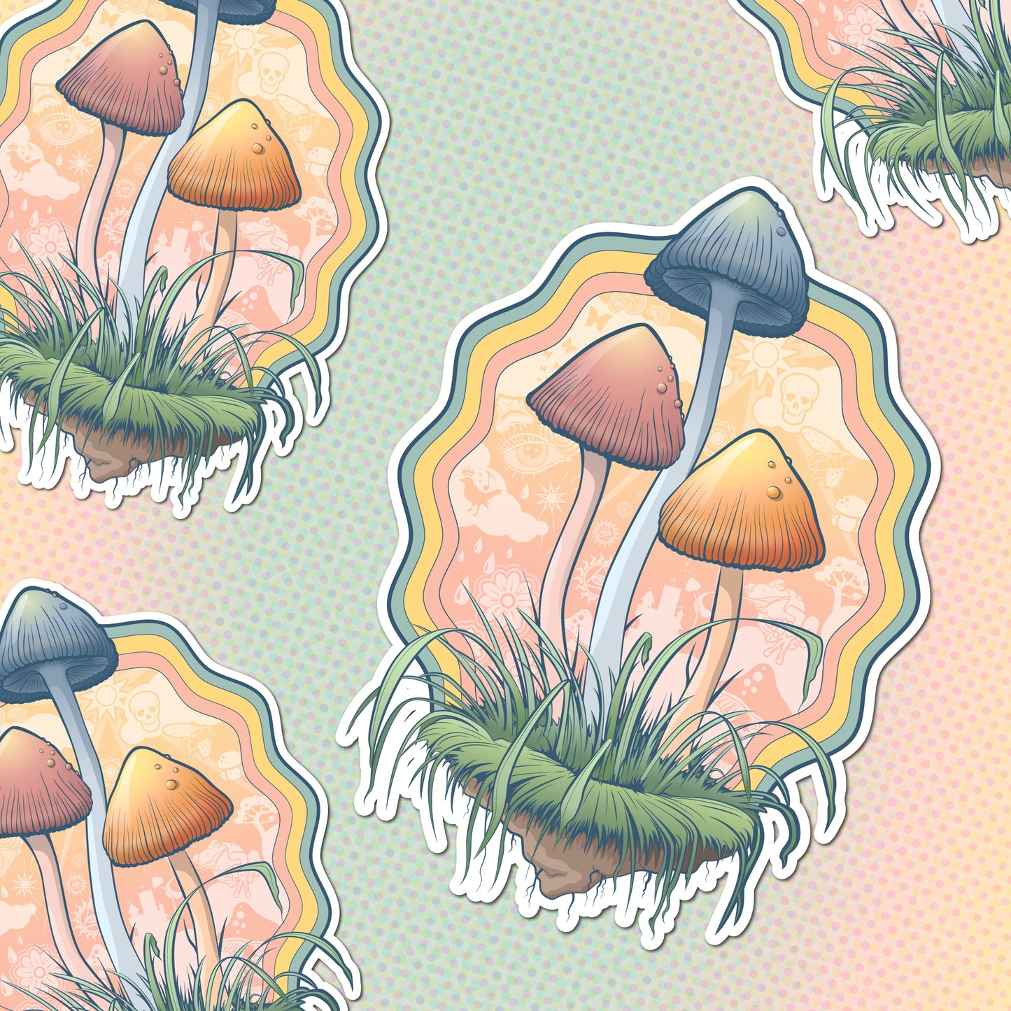 Magical Mushroom Morning - Stickers